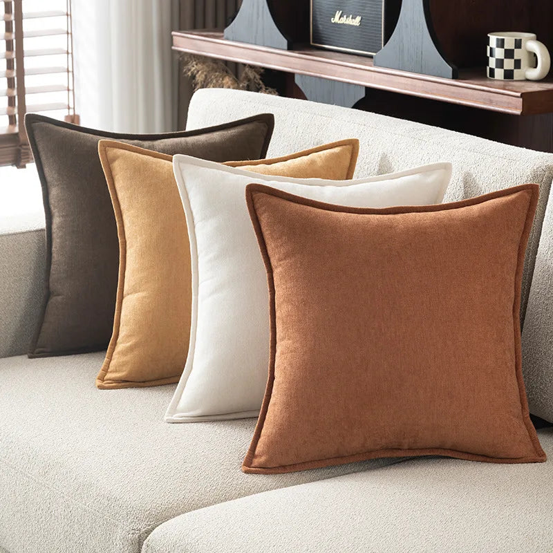 Retro Chenille Decorative Cushion Cover