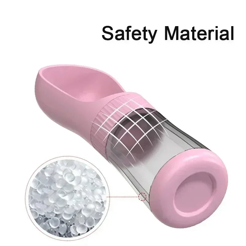 320ml Portable Dog Water Bottle & Food Container