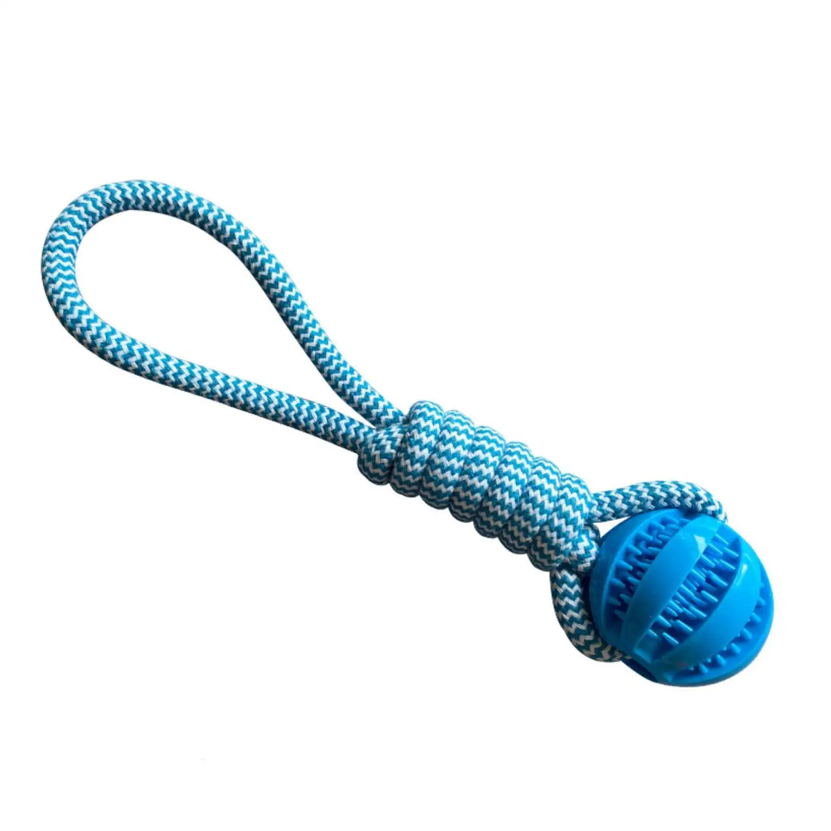 Bite-Resistant Cotton Rope Treat Ball for Dogs