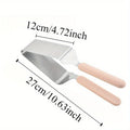 Triangular Stainless Steel Cake Slicer Dessert Shop Cutter Fudge Dessert Slicing Processing Easy To Clean Birthday Kitchen Tools