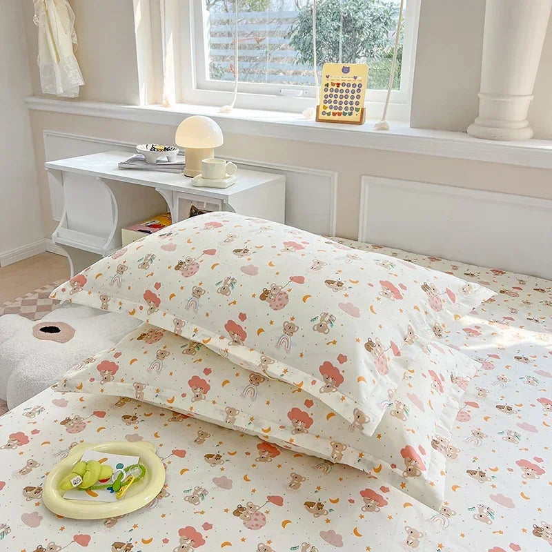Plaid Envelope Pillowcase Set, 2-Piece, 48x74cm