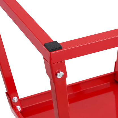 18 Inch Steel Plyometric Jump Box | Anti-Slip Step Up Box for Home Gym Training
