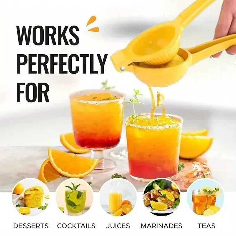 Manual Lemon Clip Creative Kitchen Gadgets Colorful Manual Lemon Juicer Not Easy To Deform Mini Home Portable Lemon Clip