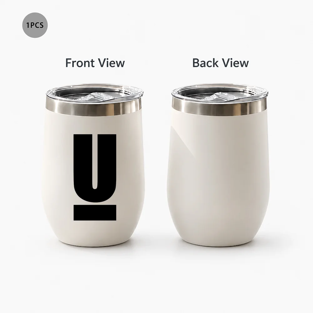 Egg Shaped Stainless Steel Vacuum Flask 360ml – Double Wall Insulated Travel Mug