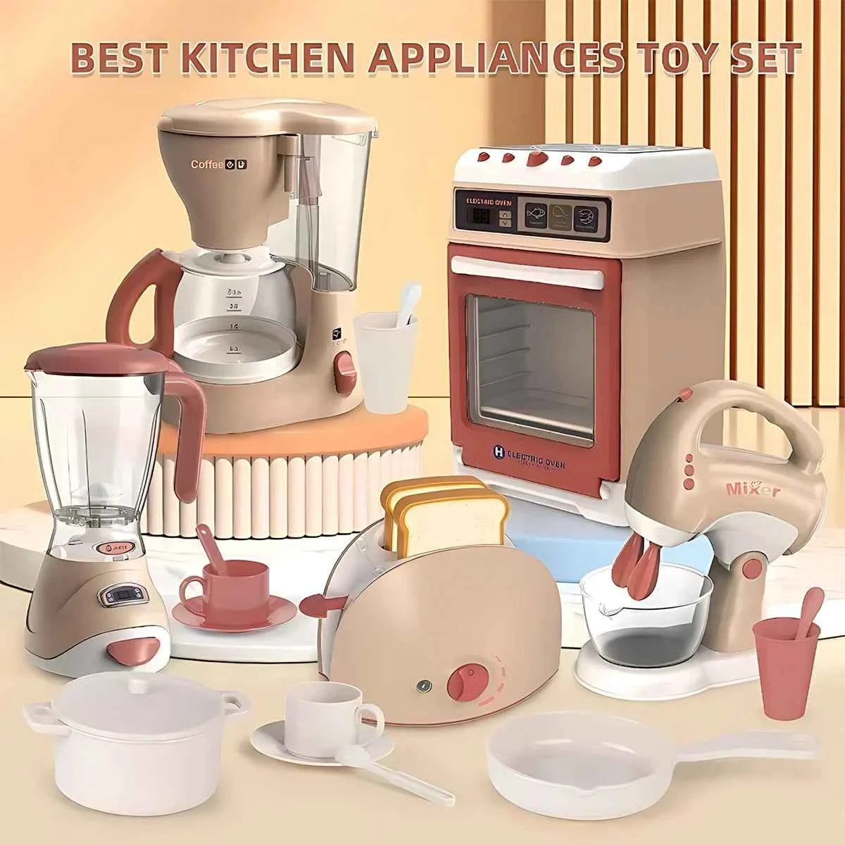 Kids Kitchen Toy Set Mini simulation Household Appliances Toys for children Pretend Play House Interactive Toys for Girls Boys