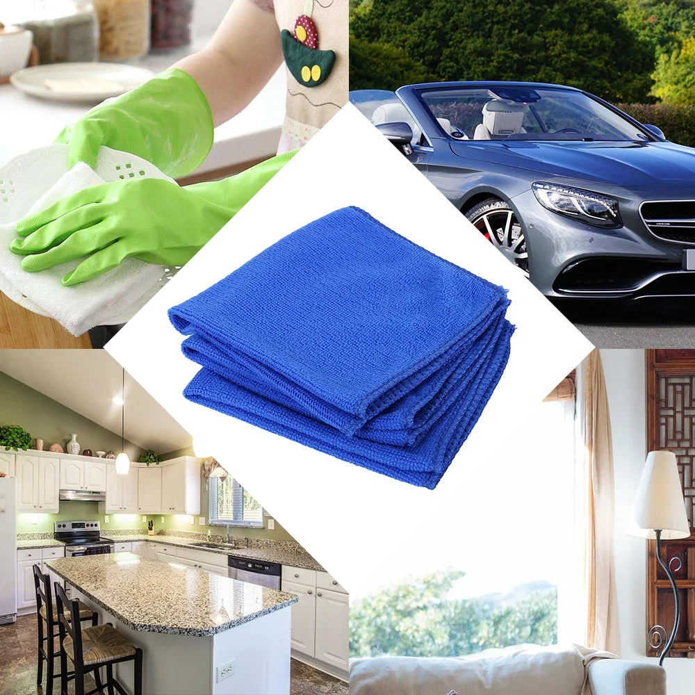 Microfiber Car Wash & Detailing Cloths, Multi-Pack
