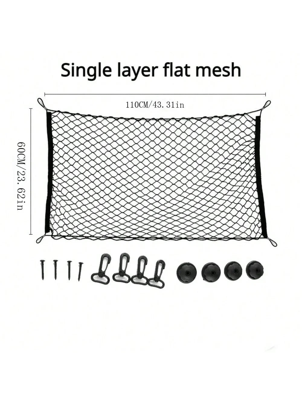 Elastic Car Trunk Fence Net for Dog Safety