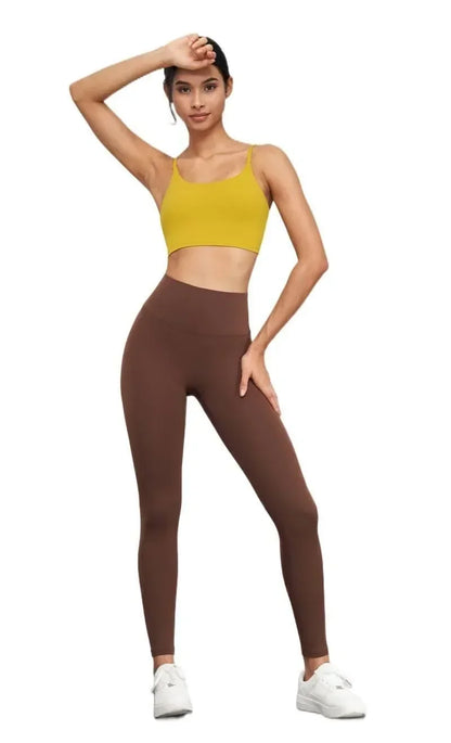 Women’s High Waist Butt Lift 7/8 Yoga Leggings — Naked Feeling