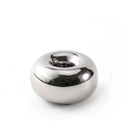 Crafts Ceramic Candle Holder Delicate Decorative Wax Melt Burner Art Modern Aroma Diffuser Photography Props