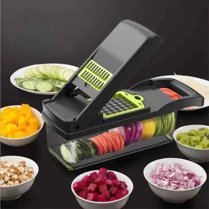 Multi-functional Vegetable Cutter, Kitchen Household, Potato Shreds, Shredded and Diced, Radish Grater, Slicer Kitchen Gadgets