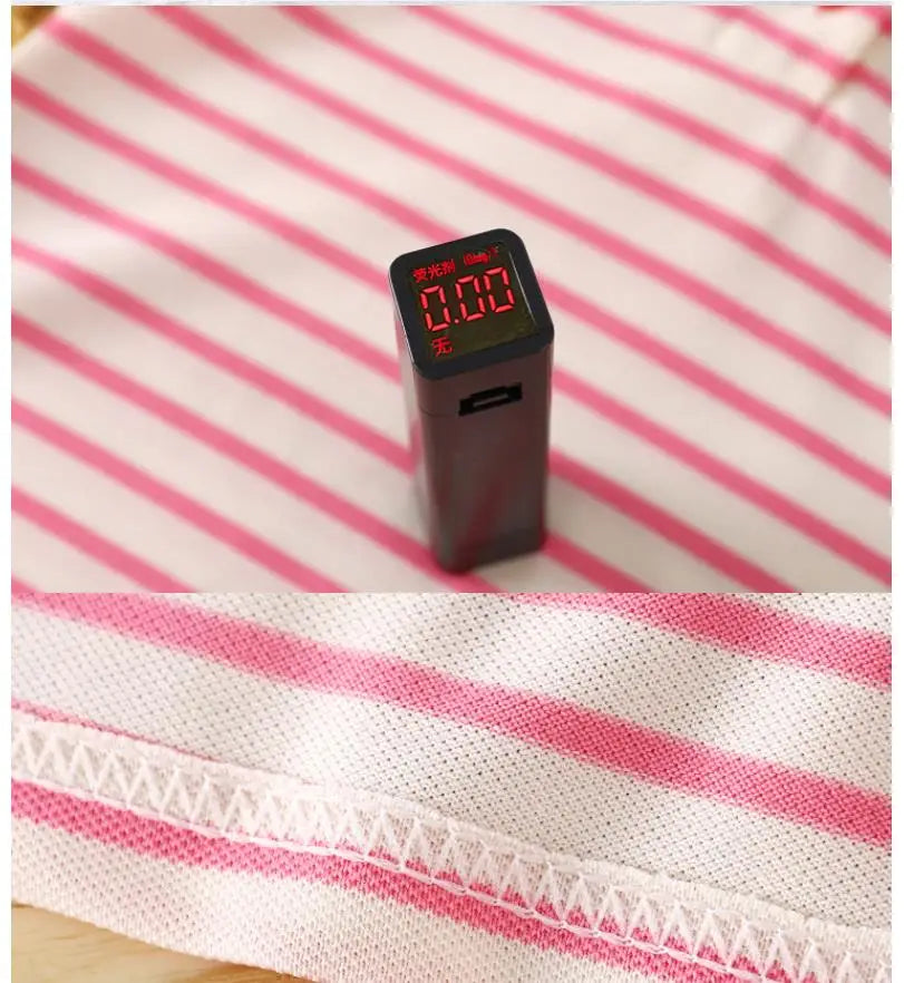 Striped Strawberry Print Girls Summer Dress