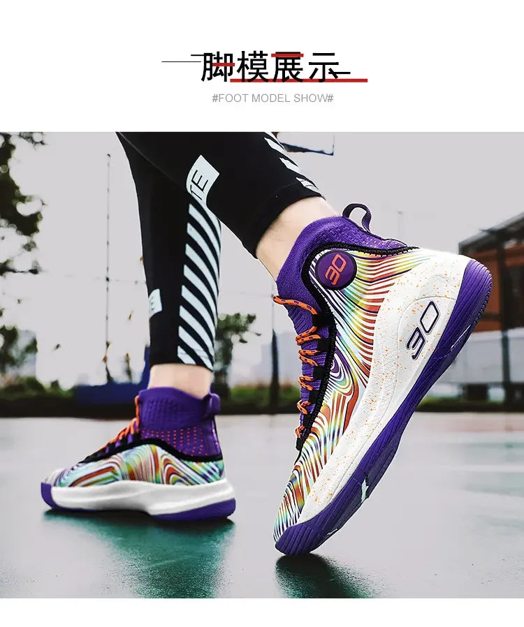 2026 New Mens Basketball Shoes Comfortable Trainers Non-Slip Basketball Trainers Neutral Running Sneakers Zapatos Casuales
