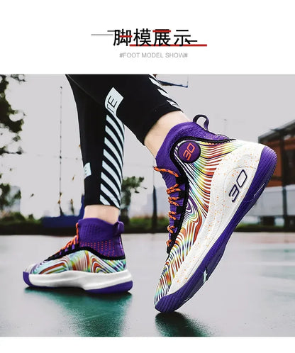 2026 New Mens Basketball Shoes Comfortable Trainers Non-Slip Basketball Trainers Neutral Running Sneakers Zapatos Casuales