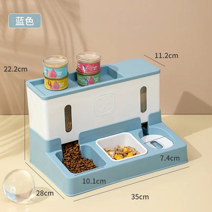 Integrated Automatic Water Dispenser & Feeder