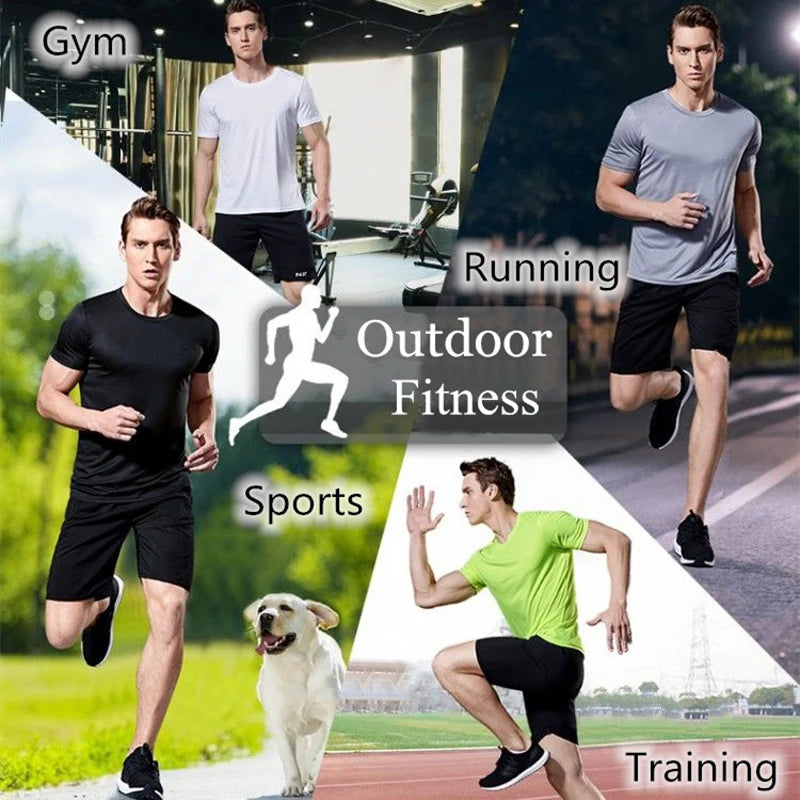 Men's Quick Dry Gym T-Shirt | Moisture Wicking Sport Top