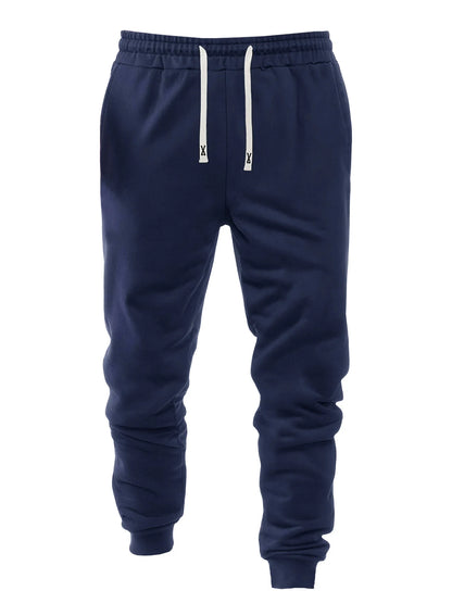 Men's 4-Piece Cuffed Sports Casual Pants — Comfortable Outdoor Jogger Set