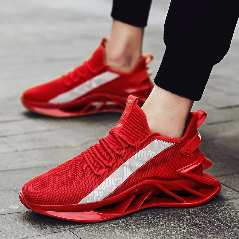 Unisex Casual Breathable Sneakers — Lightweight Fashion Running Shoes