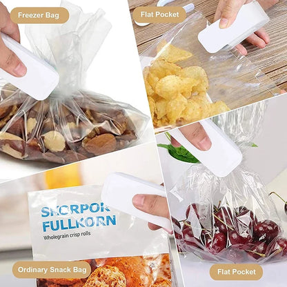 Mini Heat Bag Sealer Machine – Portable Thermal Plastic Food Bag Sealer