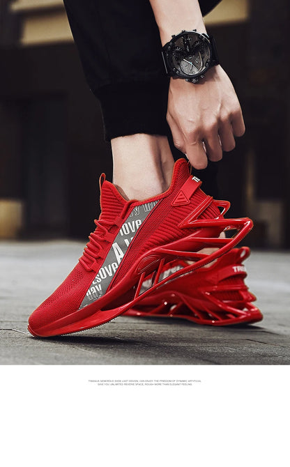 Unisex Casual Breathable Sneakers — Lightweight Fashion Running Shoes