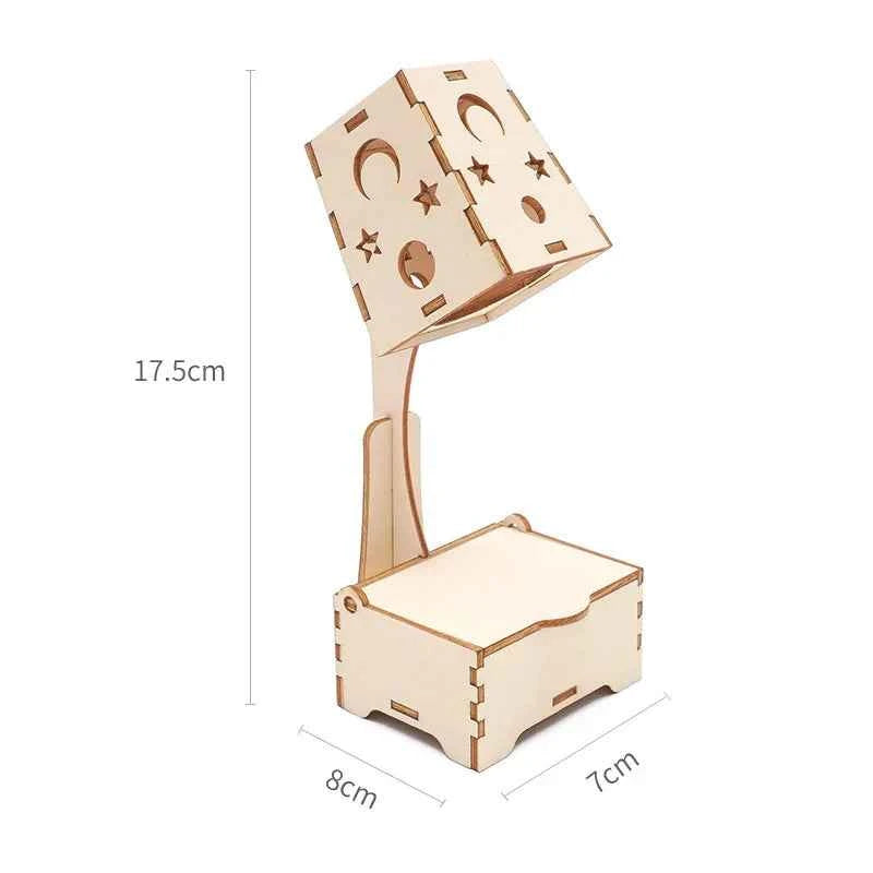 DIY Science Toys Children Educational STEM Kits Car Dinosaur Model Technologia Experimental Tool Wood Puzzle Games School Supply