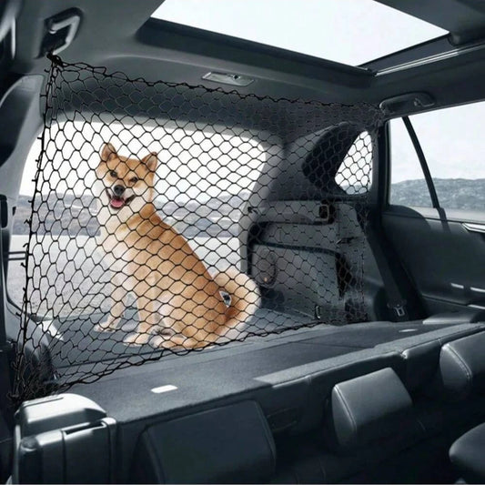 Elastic Car Trunk Fence Net for Dog Safety