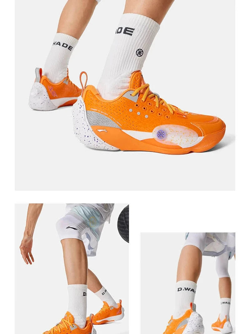 Li-Ning Men's WADE ALL CITY 13 Professional Basketball Shoes BOOM Cushion Stable Support Wearable LiNing Sport Sneakers ABAV001