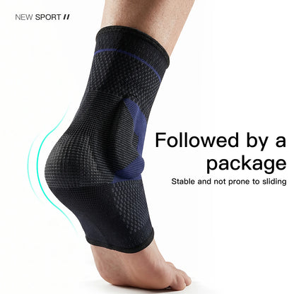 Lightweight High Elastic Fitted Ankle Brace, Shock Absorption Pressure Relief for Daily Sports, Anti-Sprain Ankle Protection Sle