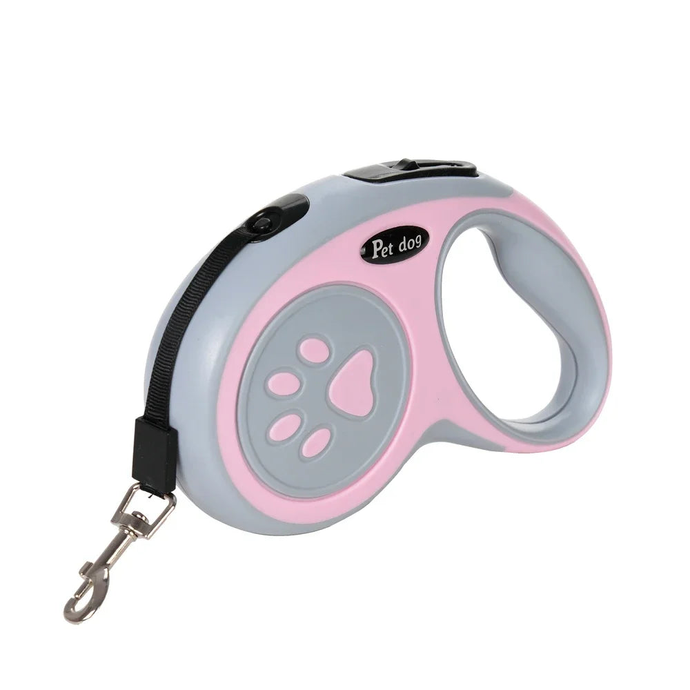 3M/5M Retractable Nylon Dog Leash for Outdoor Hiking