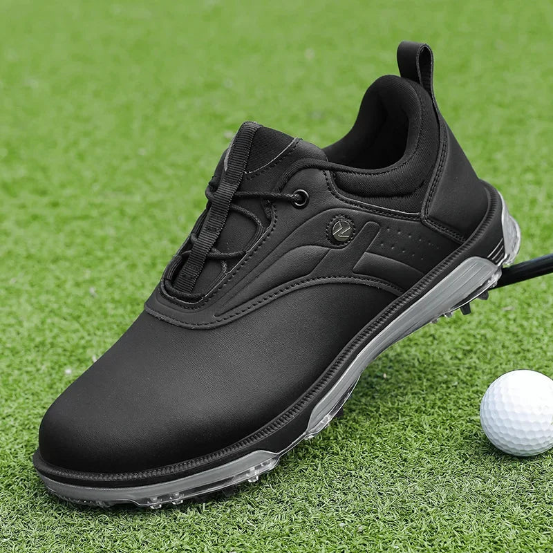 Professional Spikeless Golf Shoes Women Waterproof Ankle Supplies Golfing Shoes Non Slip Comfortable Man Walking Golf Sneaker