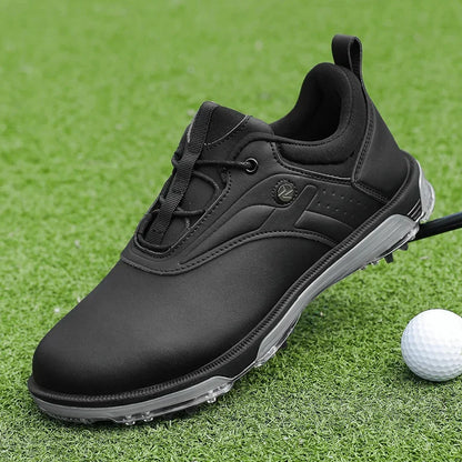 Professional Spikeless Golf Shoes Women Waterproof Ankle Supplies Golfing Shoes Non Slip Comfortable Man Walking Golf Sneaker