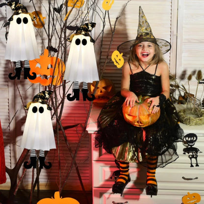 1/3pcs Halloween LED Light Up Witch Ghost Hanging Horror Ornaments Lamp for Home Outdoor Yard Halloween Party Decoration Gifts