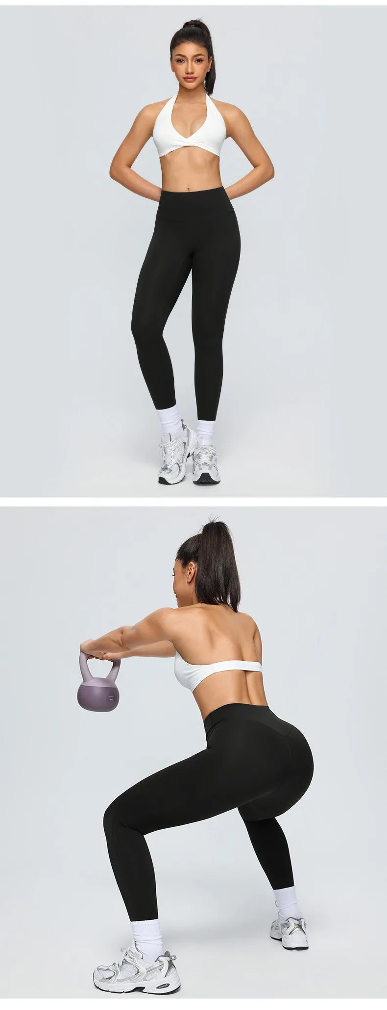 Women’s Naked-Skin Yoga Leggings — High Stretch Butt Lifting Fitness Pants