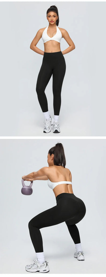 Women’s Naked-Skin Yoga Leggings — High Stretch Butt Lifting Fitness Pants