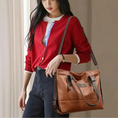 Four Arrows Genuine Brand Top Quality PU Leather Luxury Handbags Women Bags Designer Large Shoulder Crossbody Bags for Women New