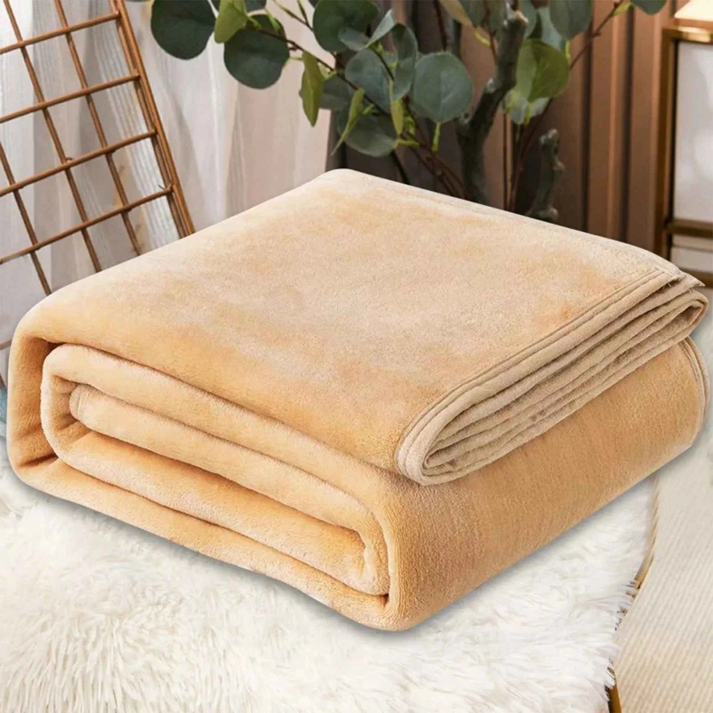 70×100cm Coral Fleece Blankets Comfy Lightweight Single Twin Blanket Multi-Purpose Daily Home Outdoor Travel Portable Blanket