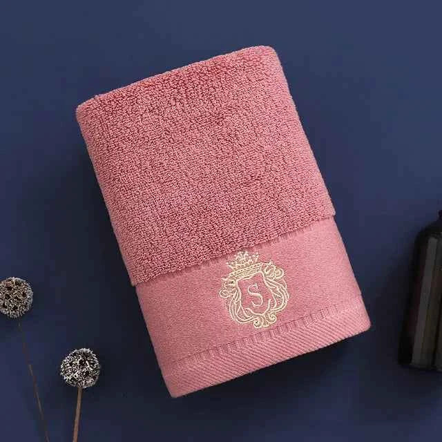 1/2/3pcs Bathroom Towels Sets Embroidered Cotton Big Bath Towels 70x140cm and 35x75cm Face Shower Daily Use Towels 수건 세트 Toallas