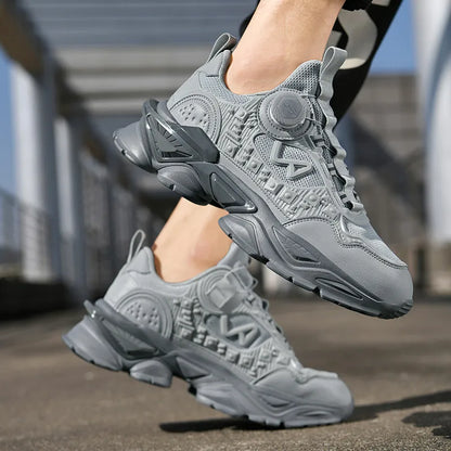 Men’s Casual Breathable Fashion Sneakers — Lightweight Running Shoes