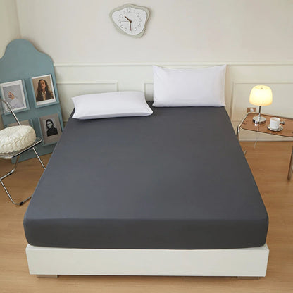 Solid Color Fitted Sheet | 30cm Elastic, Polyester