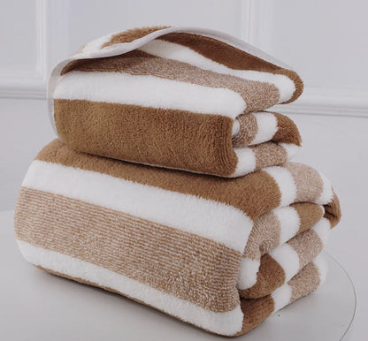 Thickened Absorbent Bath Towel, Soft Face Towel