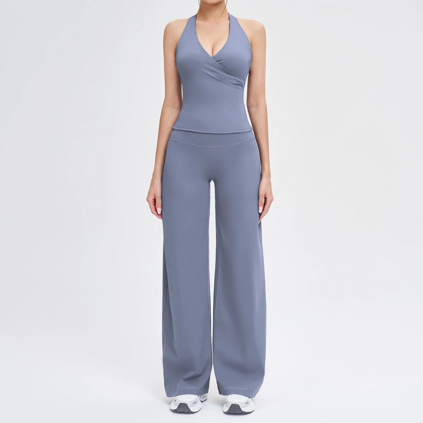 Women’s 2-Piece Yoga Tracksuit — High Waist Leggings & Sports Top