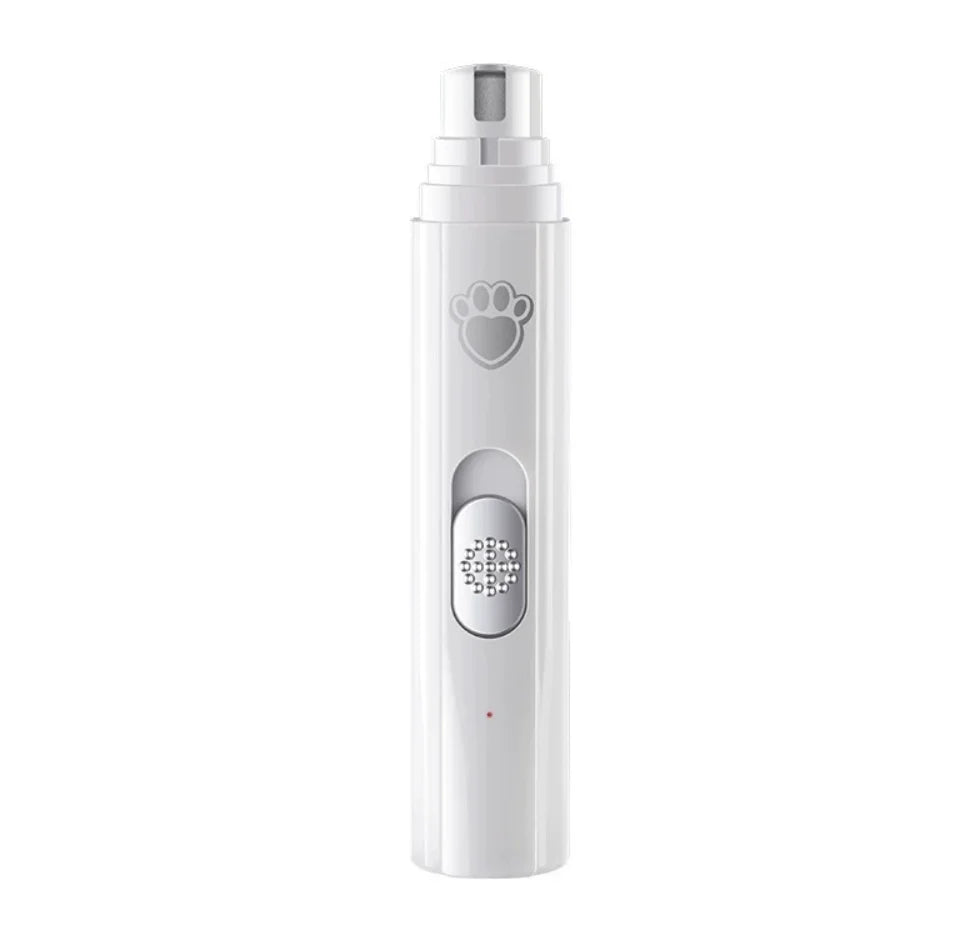 USB Rechargeable Electric Dog Nail Grinder with Polisher Wheel