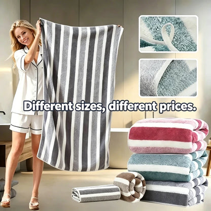 Thick Ultra Soft Bath Towel — Strong Absorption, Quick-Drying