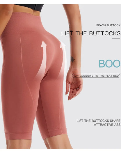 Women’s Body Sculpting High Waist Yoga Pants — Quick-Dry Running Leggings