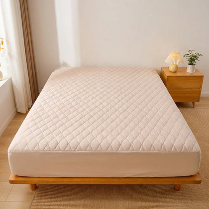 California King Waterproof Fitted Sheet | Soft Plush Noiseless Deep Pocket | Machine Washable