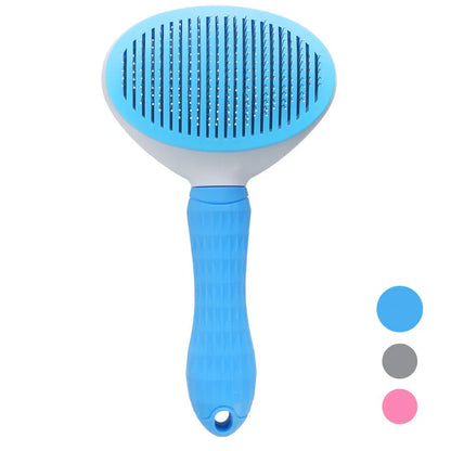 Self-Cleaning Needle Comb for Cats & Dogs