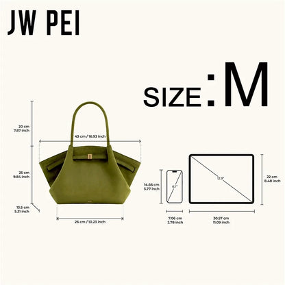 Quiet Luxury Trapeze Tote, Pebbled Vegan Leather