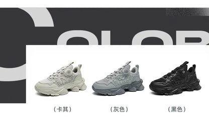 Men’s Casual Breathable Fashion Sneakers — Lightweight Running Shoes