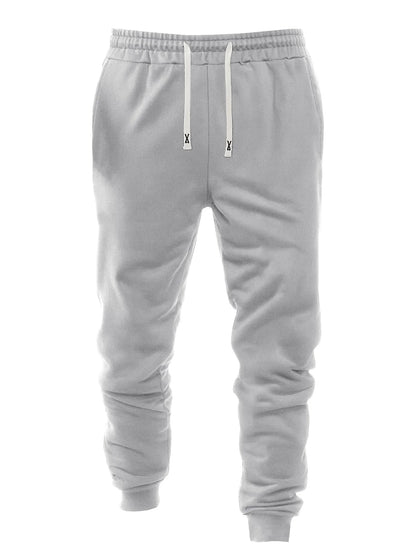Men's 4-Piece Cuffed Sports Casual Pants — Comfortable Outdoor Jogger Set