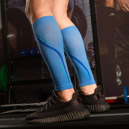 1 Pair Calf Compression Sleeves for Men & Women (20-30 MmHg), Leg Compression Sleeve Footless Compression Socks
