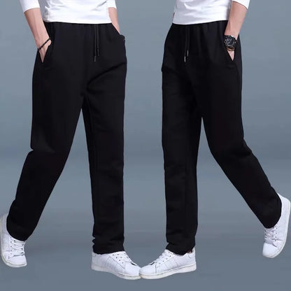 Men's Loose Casual Straight Jogging Sweatpants — Large Size Spring Summer Sport Pants